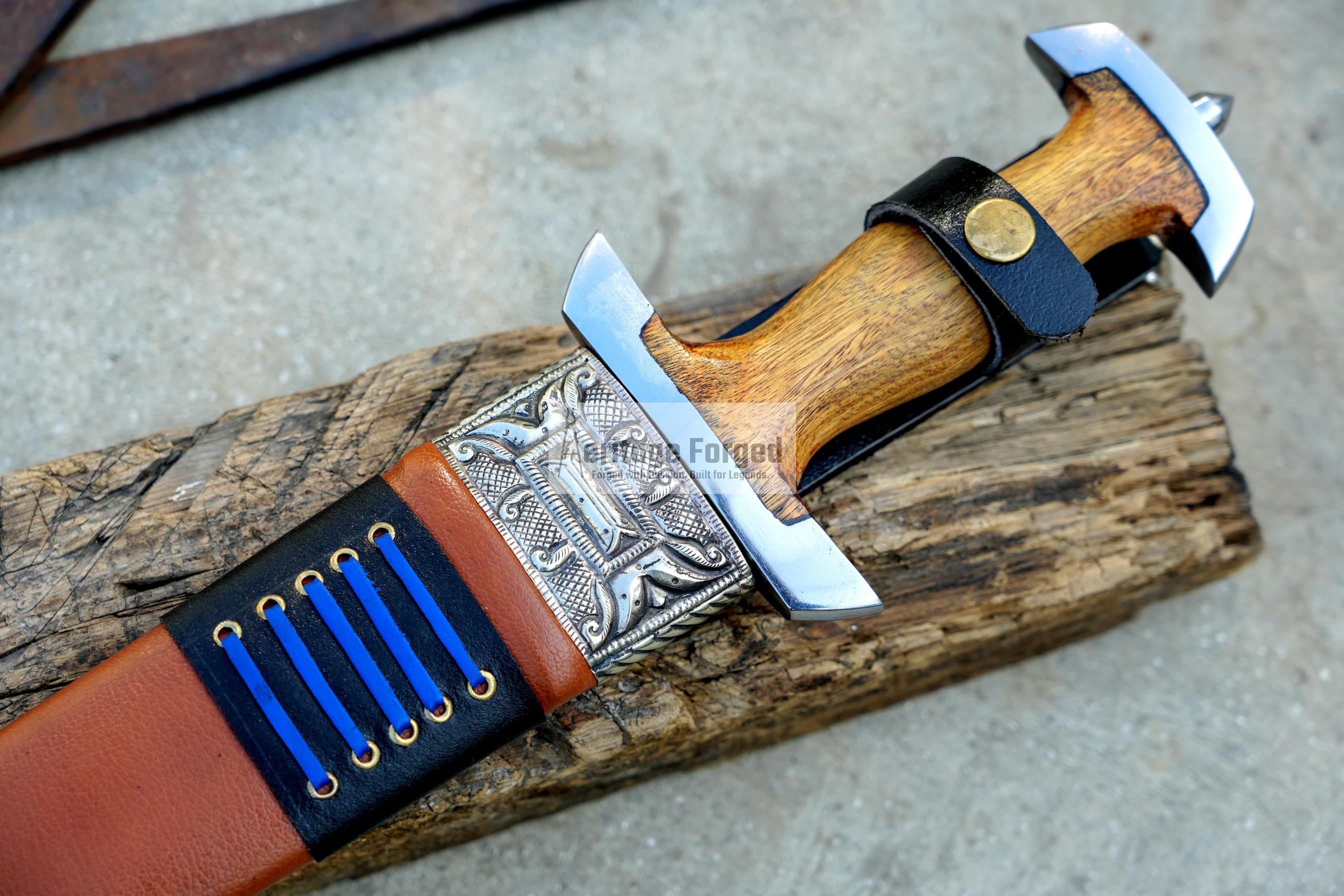 DEGEN DAGGER/12 Inches Long Blade Hand Forged Dagger/leaf Spring of ...