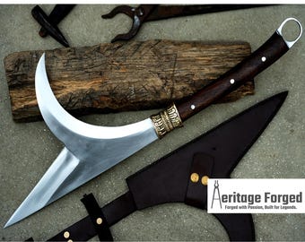 KYOKETSU-KNIV/Traditionell japansk kniv/ Skära/ Bladfjäder/ Handtag i rosenträ/ Slipad/ Härdad/ Klar att använda/ kniv/knivar