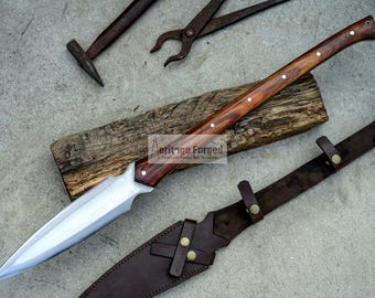 狩猟用槍 / 手鍛造槍 / 10インチロングブレード槍 / 投げ槍