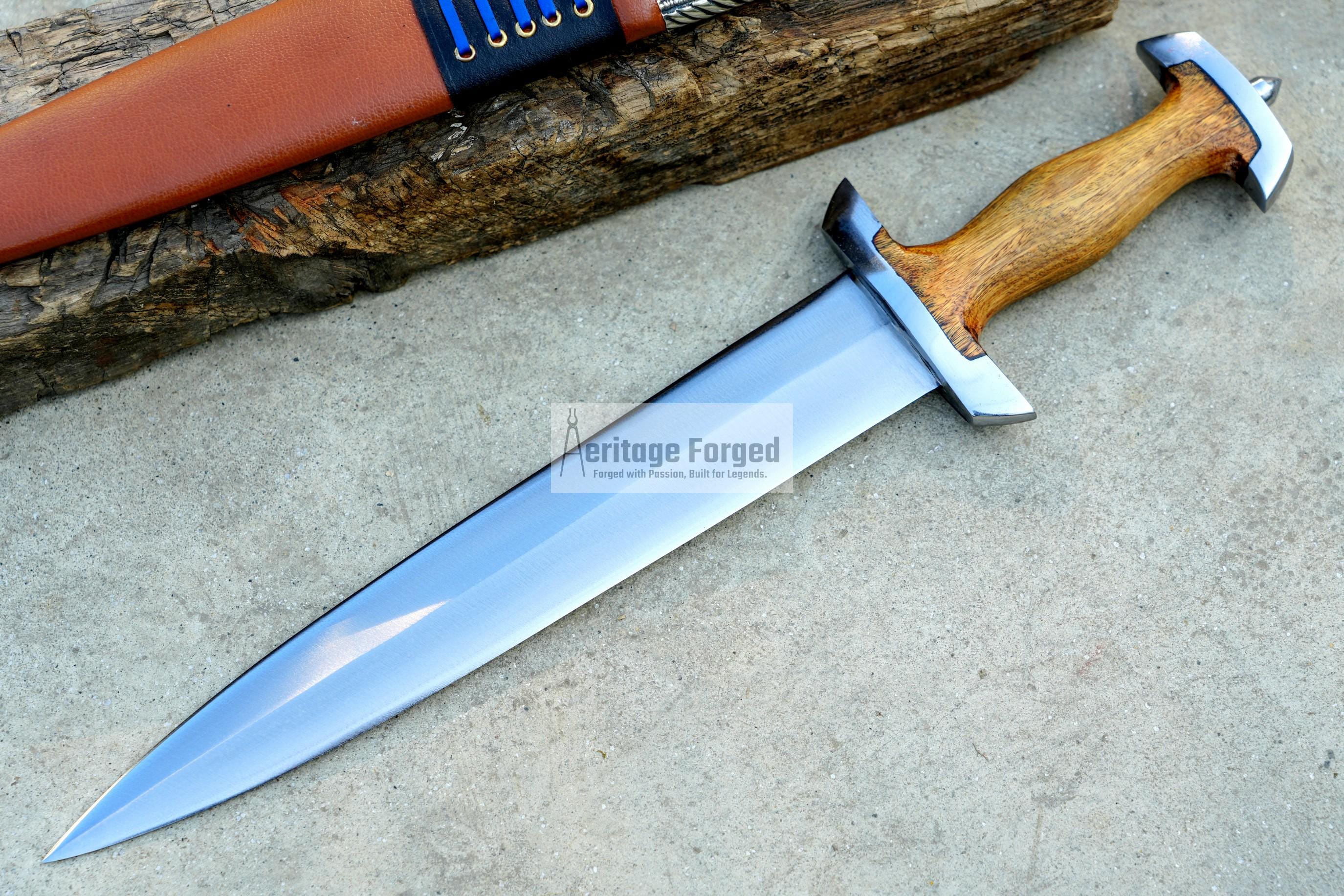 DEGEN DAGGER/12 Inches Long Blade Hand Forged Dagger/leaf Spring of ...
