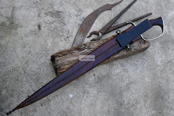 カイバル剣/歴史的なアフガニスタンの剣/22インチの長い刃のマチェーテ