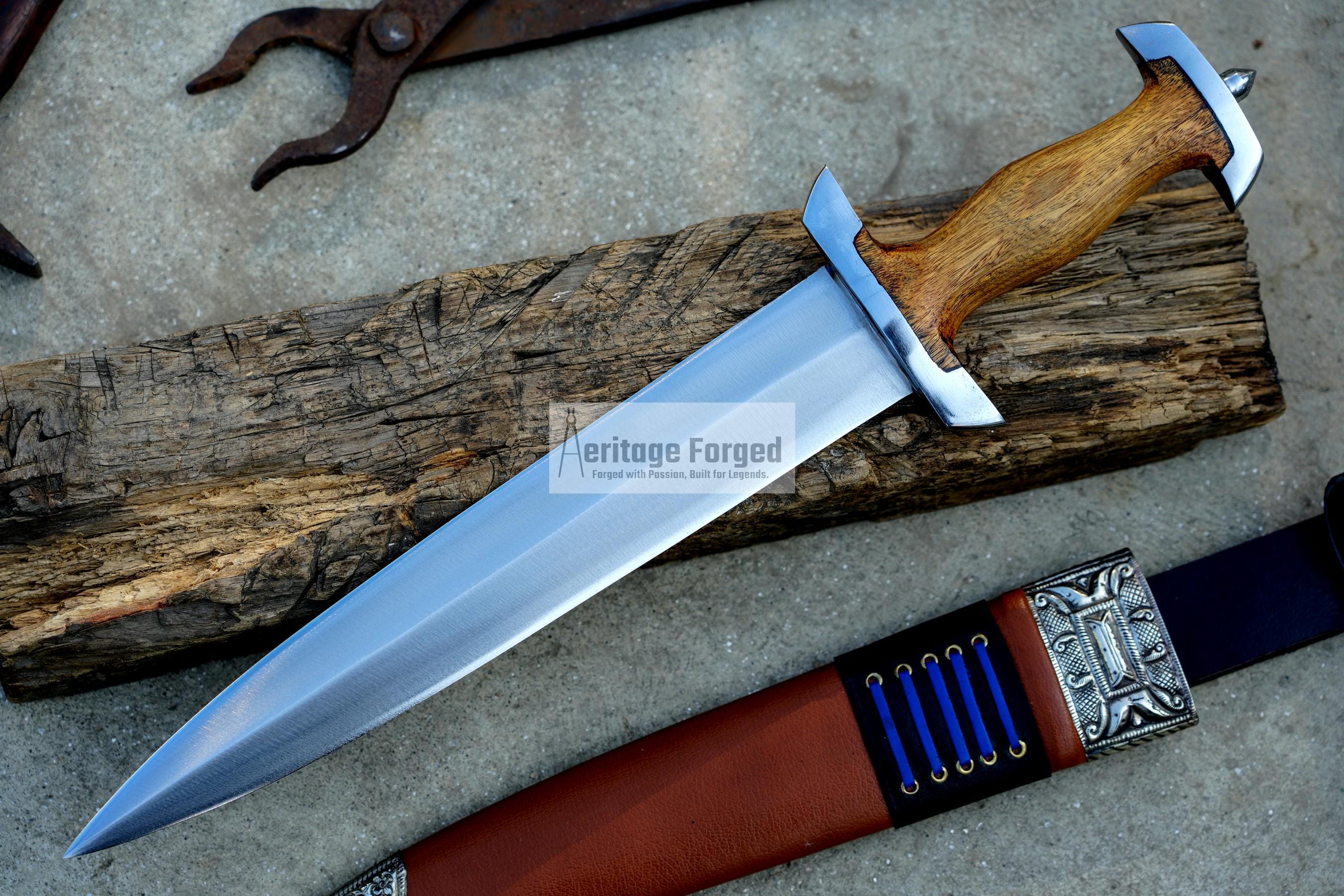 DEGEN DAGGER/12 Inches Long Blade Hand Forged Dagger/leaf Spring of ...