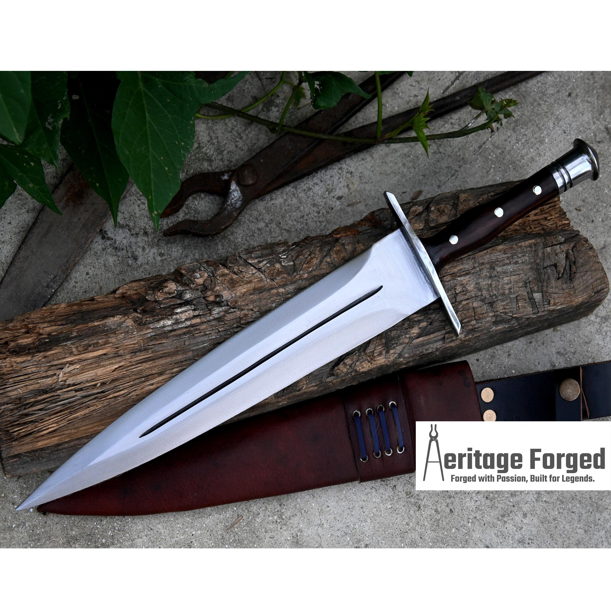 VIKING DAGGER/12 Inches Long Blade Hand Forged Dagger/leaf Spring of ...