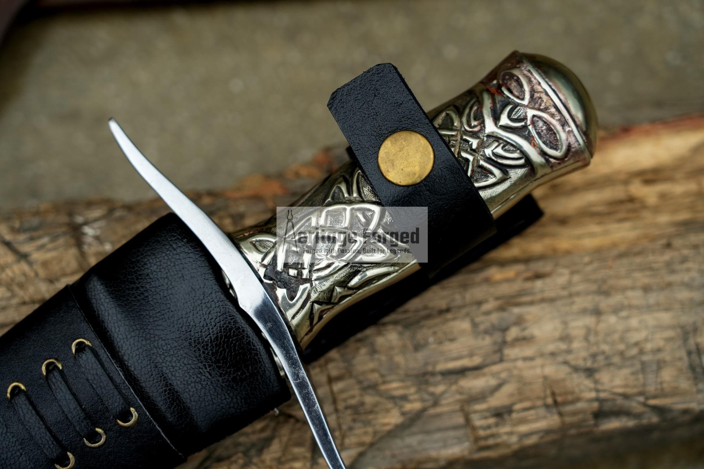 HAND FORGED DAGGER / 6 Inches Long Blade Exotic Knife / Hand Forged ...