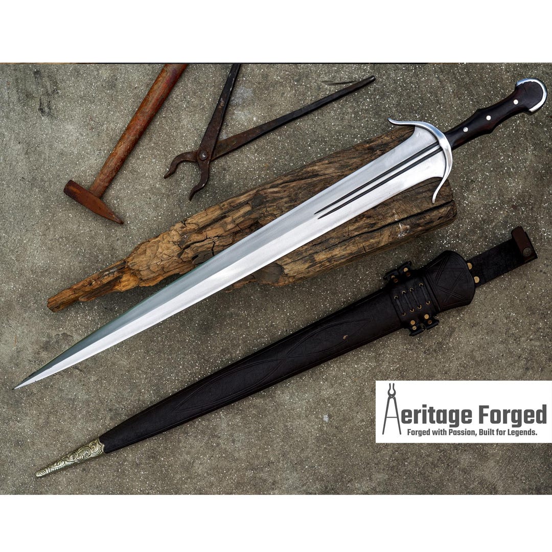 CUSTOM SWORD/27 Inches Long Blade Hand Forged Sword/leaf Spring of ...