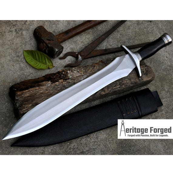 XIPHOS SWORD / 18 Inches Long Blade Hand Forged Sword/leaf Spring