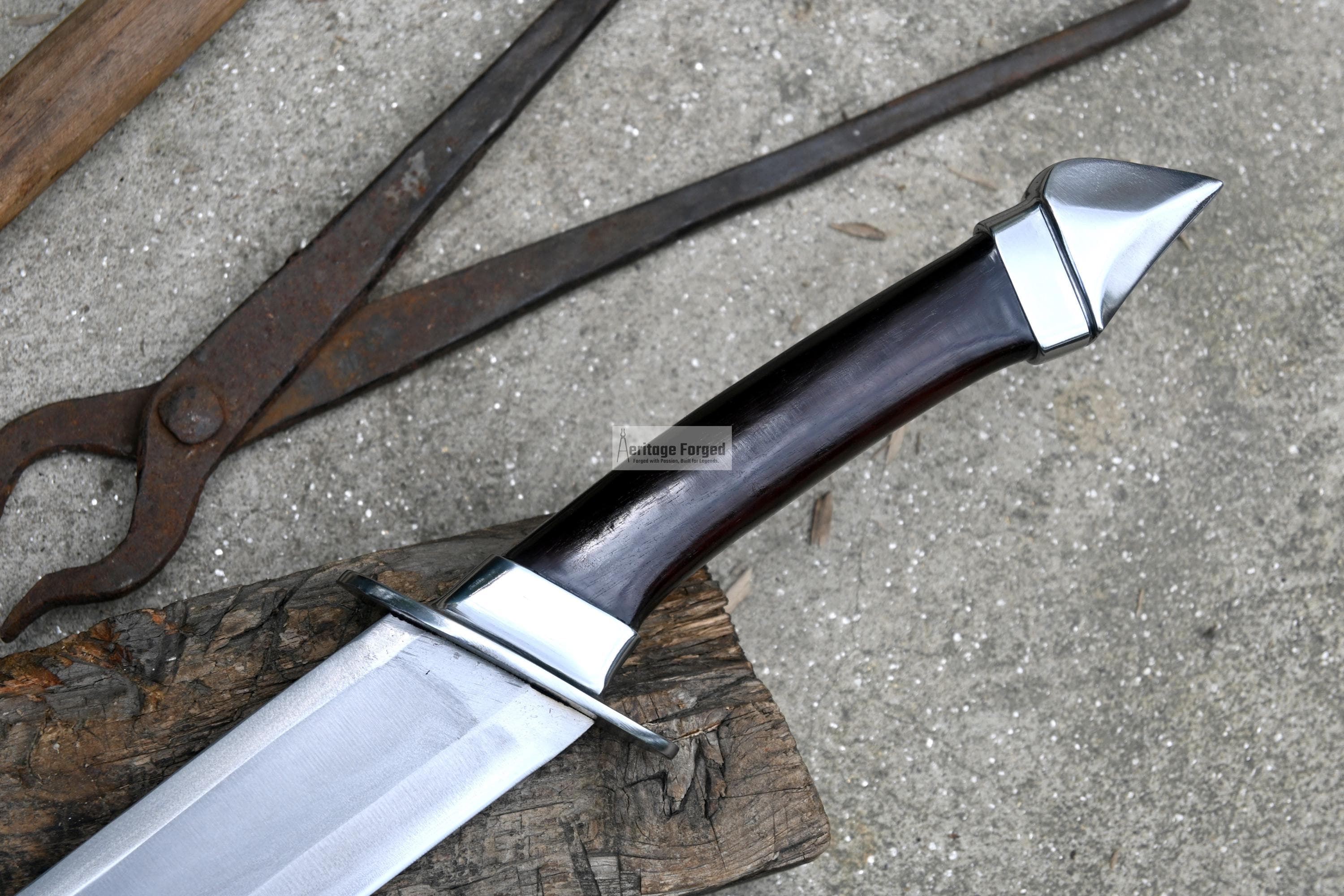 DAGGER/16 Inches Long Blade Hand Forged Dagger/leaf Spring of Truck ...