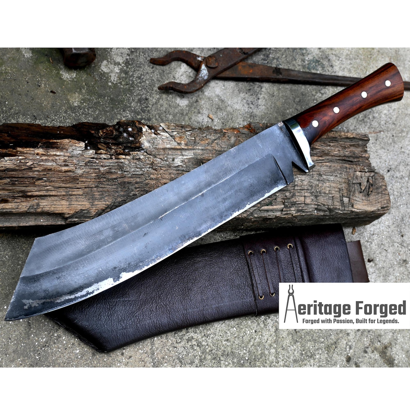 RAMBO IV KNIFE/ Rambo 4 Knife/ Cleaver /13 Inches Long Blade Hand ...