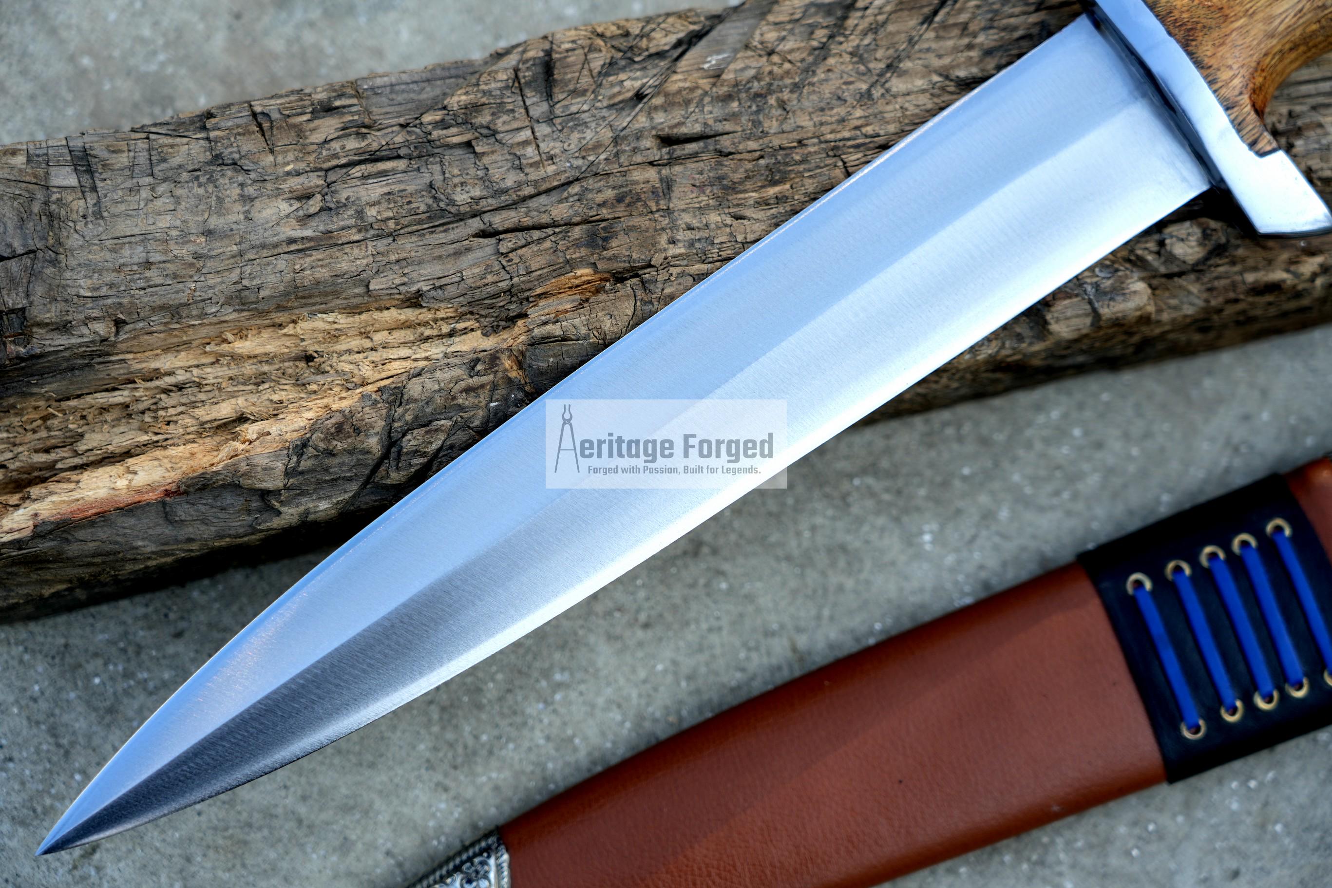 DEGEN DAGGER/12 Inches Long Blade Hand Forged Dagger/leaf Spring of ...