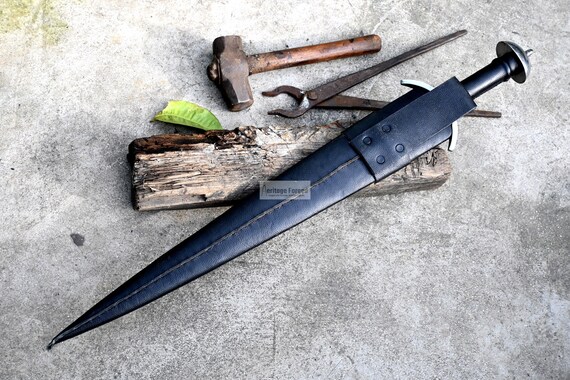 ACHILLES SWORD/22 Inches Long Blade Hand Forged Sword/leaf Spring
