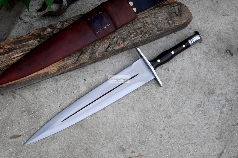VIKING DAGGER/12 Inches Long Blade Hand Forged Dagger/leaf Spring of ...