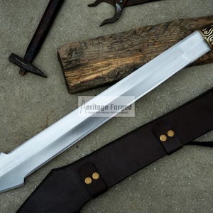 KINGS SWORD/24 Inches Long Blade Hand Forged Sword/leaf Spring of Truck ...