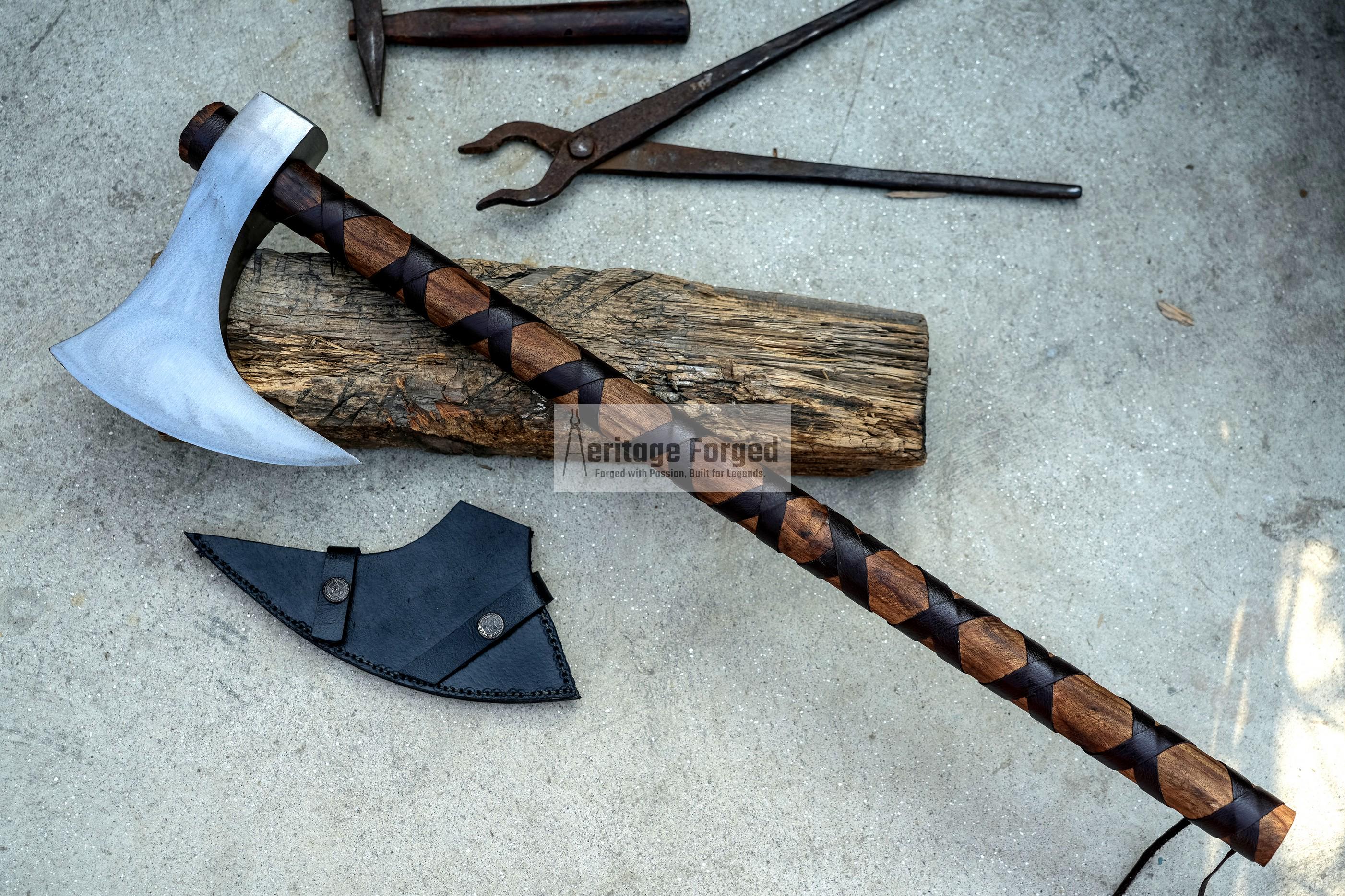 RAGNAR - hache viking Drakkaria Haches Armes Nous faisons revivre l