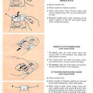 Singer 8134 Singer 8324 Sewing Machine Instruction Manual – PDF Digital Download