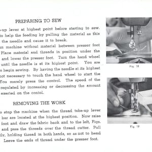 White 763 Sewing Machine User Manual – Instant PDF Download