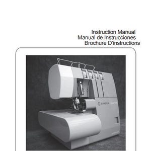 Singer Sewing Machine X5004HD User Manual Singer User Manual Singer User Manual Digital Download