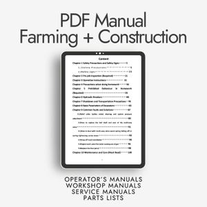 Kubota Tractor Service Manual: B1200, B1400, B1500, B1600, B1702, B1902 (Digital Download)