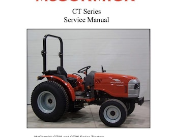 Mccormick CT Series CT28 CT36 Tractor Full Service & Repair Manual