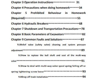 MACHPRO MP15 Mini Excavator Owner's Manual