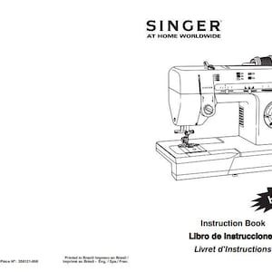 Singer Sewing Machine HD110 User Manual Singer User Manual Singer User Manual Digital Download