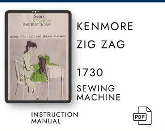 Kenmore 1660, 1581660 15816600 (158.16600) Zig-zag Sewing Machine