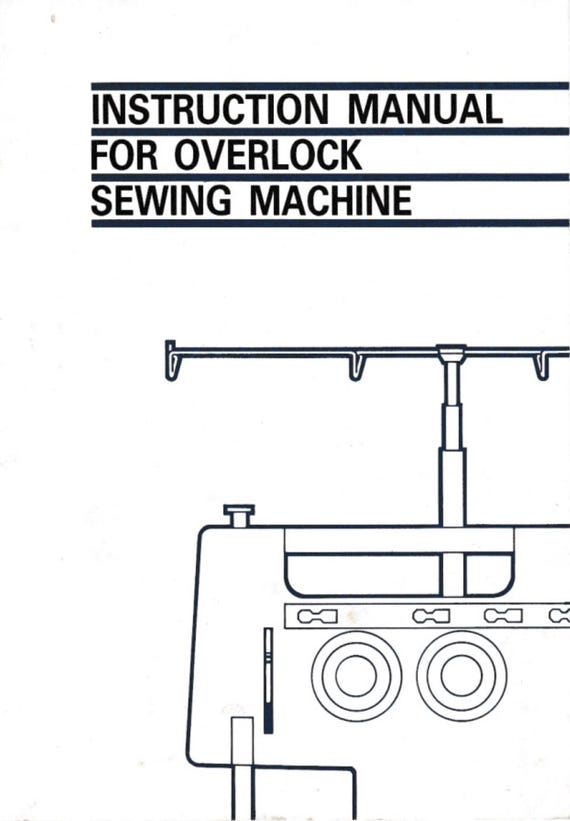 Brother 734DP / 834DP Sewing Machine Instruction Manual – PDF