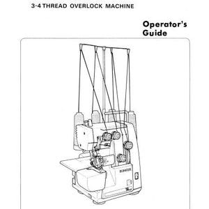 Singer Sewing Machine Merritt Lock 14 U 44 Manual Singer User Manual Singer User Manual Digital Download