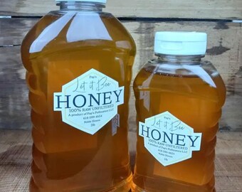 Out of Stock---2 lb. raw unfiltered wildflower honey