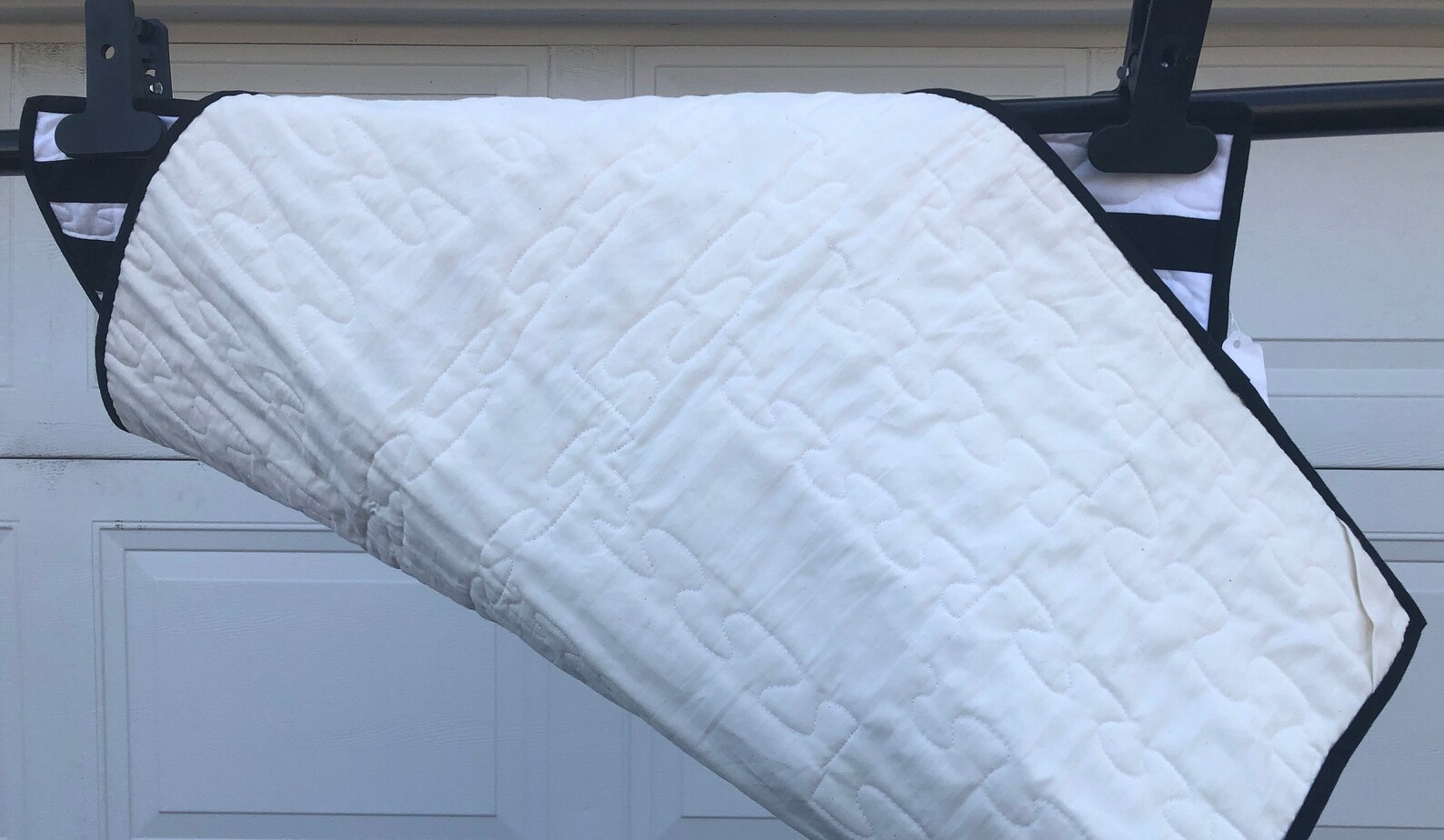 Black and White Modern Art Quilt Quilted Wall Hanging or | Etsy