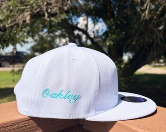 Custom Embroidered Snapback Hat: Personalized Text, Logo, or Phrase
