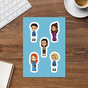 Chibi Stormlight Characters - Sticker Sheet
