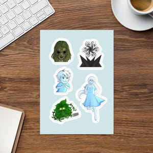Chibi Stormlight Characters - Sticker Sheet