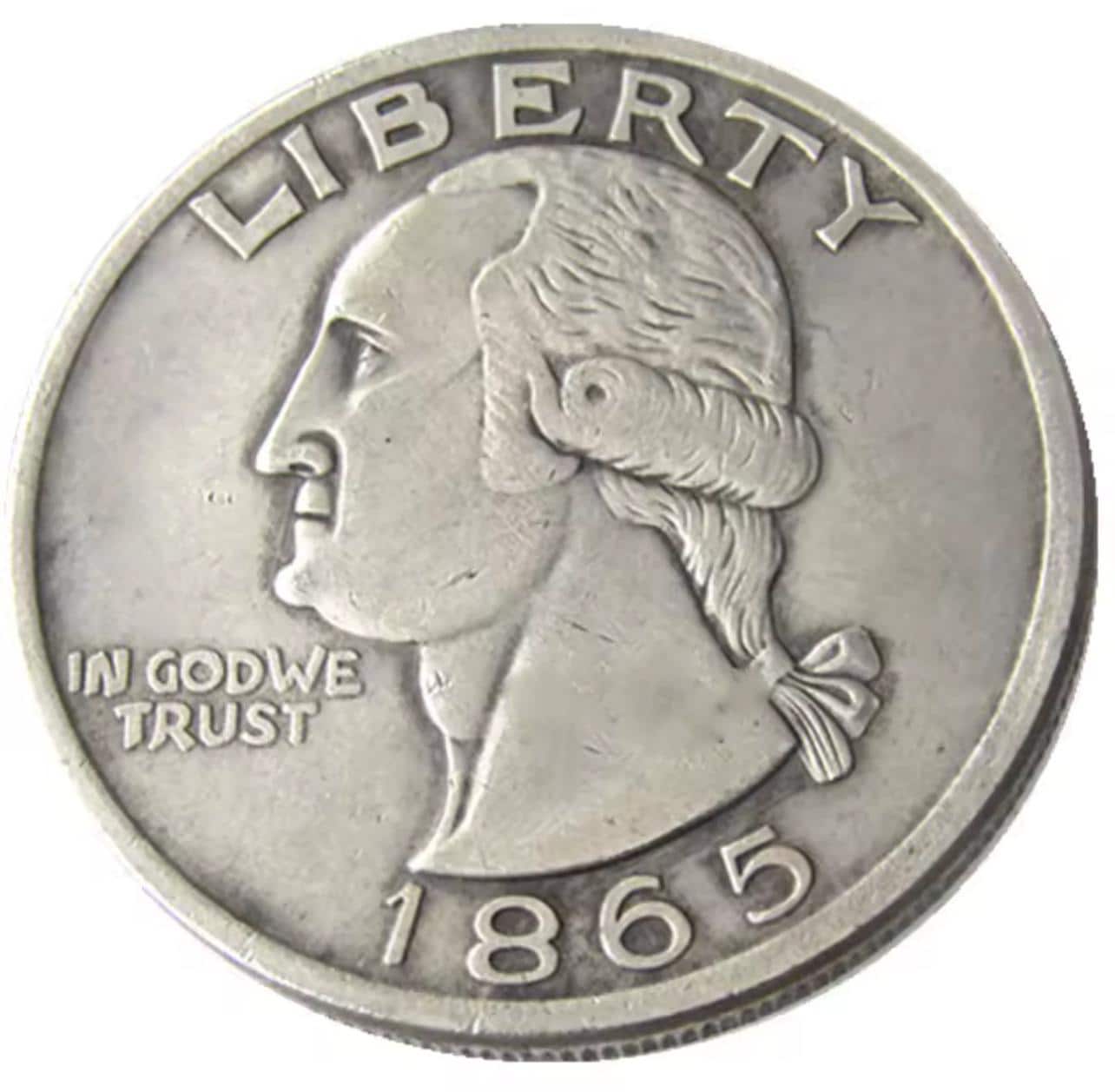アメリカ1865-1965 大型銅貨 1865 silver coin - Etsy 日本
