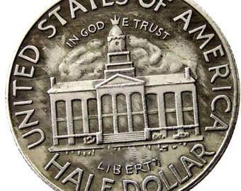 1846 Half Dollar USA Liberty High Quality Silver plated coin