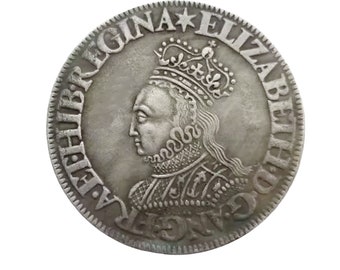 Queen Elizabeth High Quality Silver plated coin
