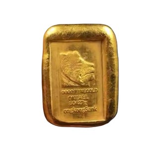 Gold Plated Ingot bars High Quality Gold Plated Bars