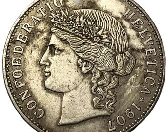 Coin 1876-A France 5 Francs Silver 0.900 - Etsy