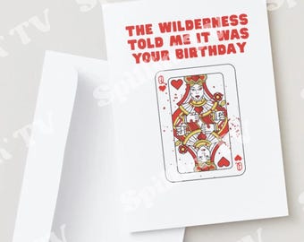 Yellowjackets Birthday Card, DIGITAL DOWNLOAD, Yellow Jackets Inspired Card