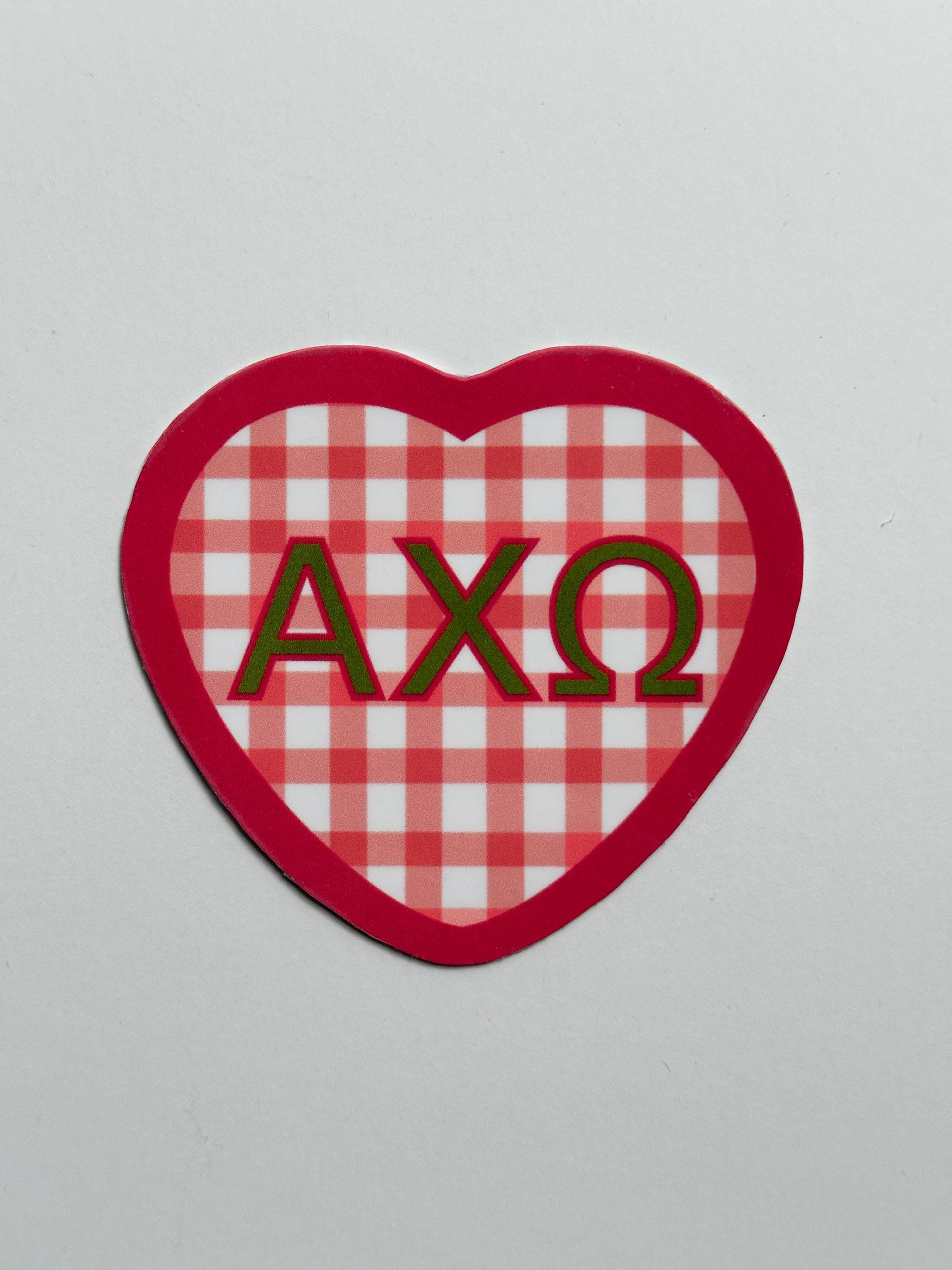 Alpha Chi Omega Sticker Pack - Etsy