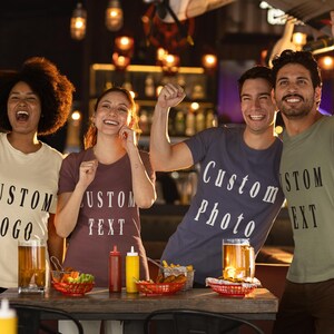 Custom T-Shirt, Custom Tee, Custom shirt, Personalized Texting Shirt, Personalized Shirt, Custom Unisex Shirts, Custom Printing Shirt