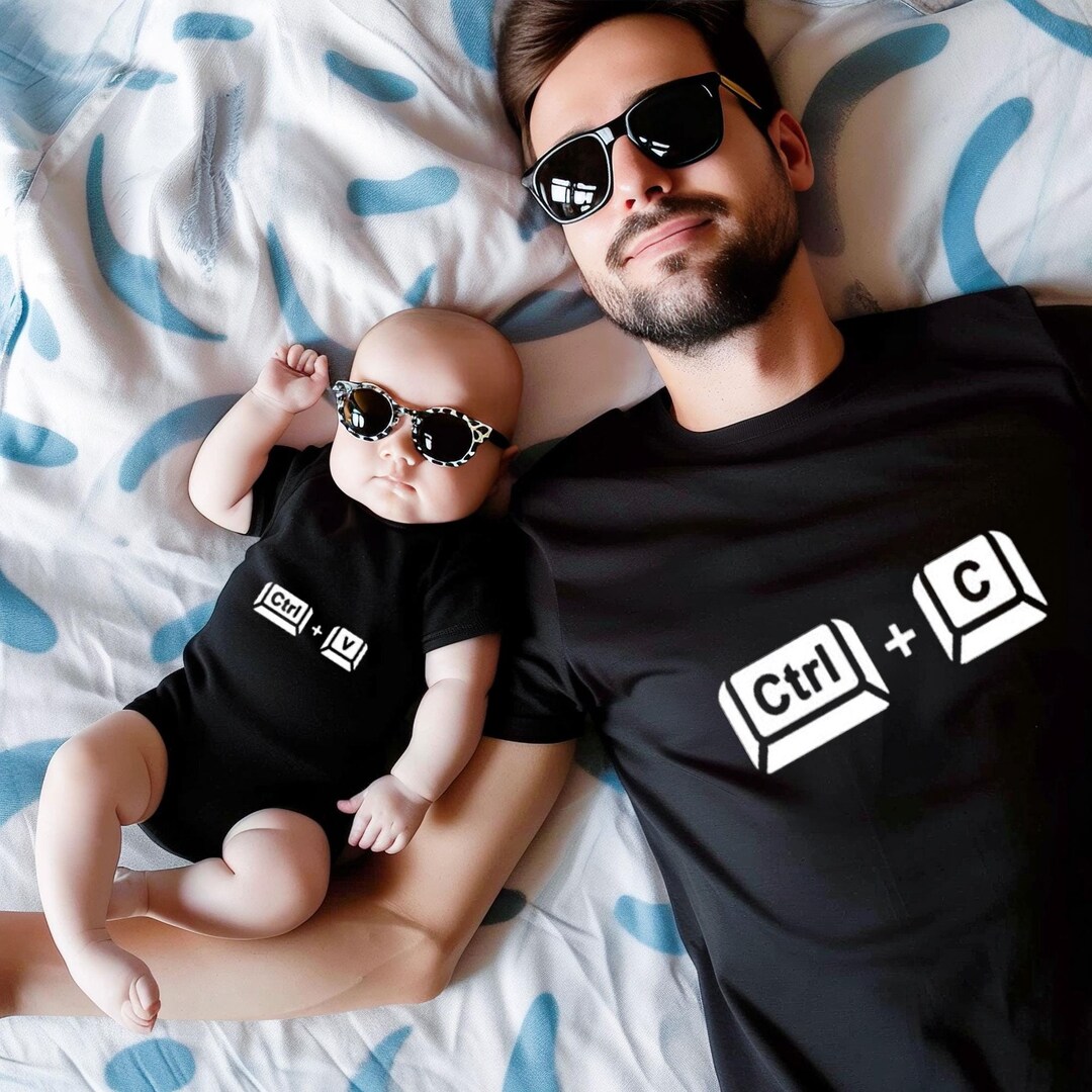 Copy Paste Shirt Set, Copy Paste Tee, Matching Tshirts, Ctrl C Tee ...