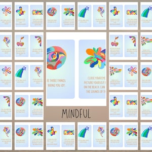Mindfulness Cards for Kids – Inspire Calm, Focus, and Joy! PDF and PNG