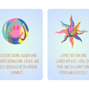 Mindfulness cards for children – 30 exercises for calm and concentration (PDF for download, DIN A5)