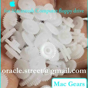 Gears for Apple Macintosh 800K 2MB SONY Floppy Drive MP F51W F75W To repair a non-ejecting Macintosh Floppy Drive, OMRON