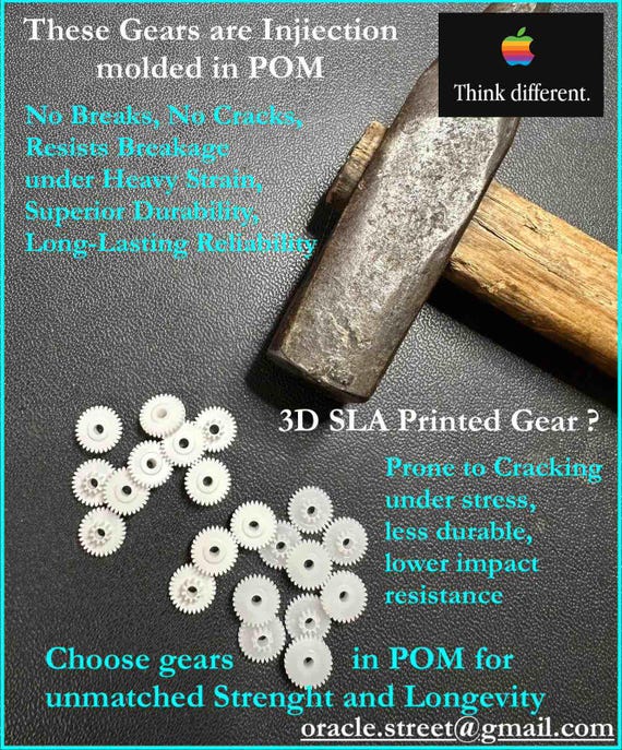 Gears for Apple Macintosh 800K 2MB SONY Floppy Drive MP F51W F75W