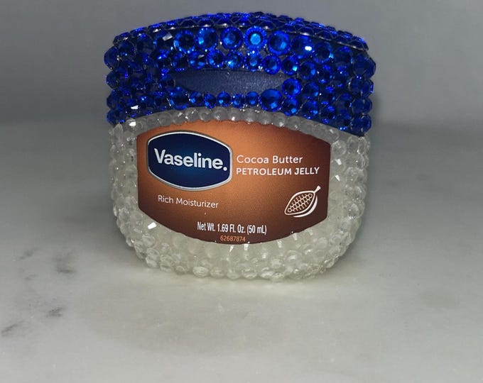 Rhinestoned Vaseline Cocoa Butter