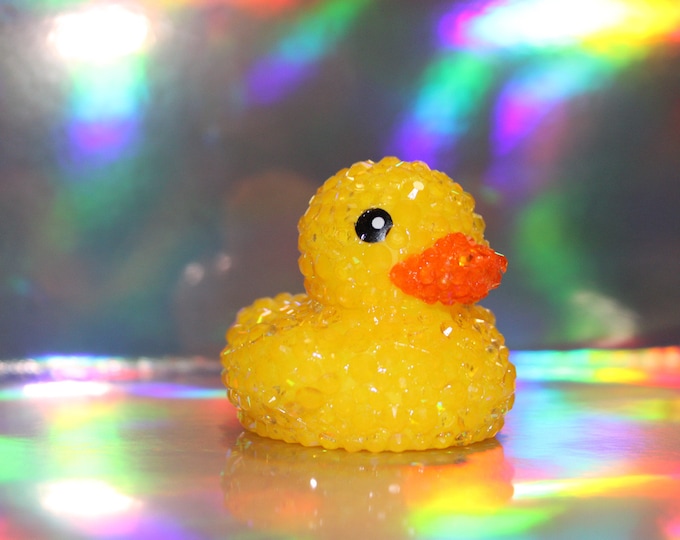 Rhinestoned Rubber Ducks
