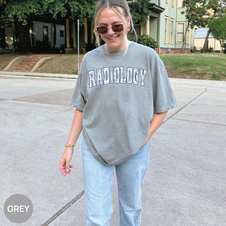 Radiology Tech Shirt, Comfort Colors Garment-dyed Tee, Medical Imaging ...