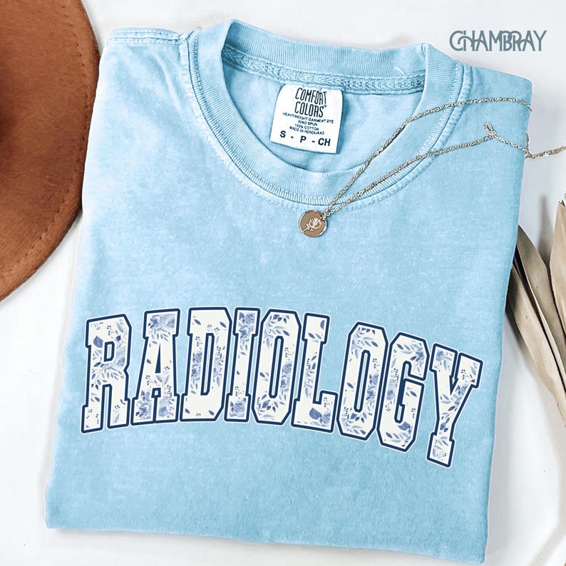 Radiology Tech Shirt, Comfort Colors Garment-dyed Tee, Medical Imaging ...