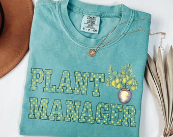 Comfort Colors Funny Gardening Shirt: Dad Jokes Plant Lover Tee